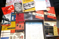 Vecchi manuali valvole  anni 60